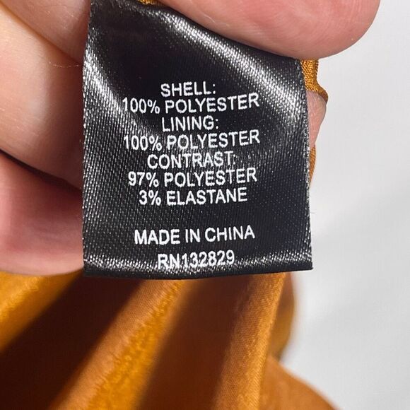 House of Harlow 1960 X Revolve Orange Black Floral Open Front Jaya Jacket Large - Picture 4 of 9